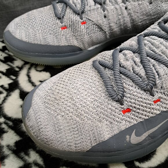 Men's Nike KD 11 Basketball Shoes A02604-002 Gray Size 13 Durant - Picture 9 of 14